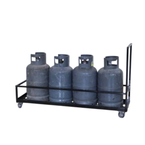 عربة حامل سلندرات الغاز ( 4 سلندرات )