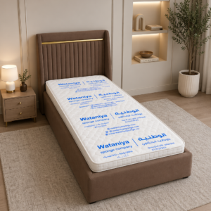 سرير نفر واحد ملكي بني