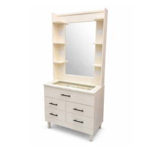 تسريحه مع أرفف واضاءة