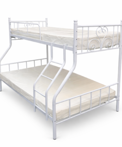 سرير حديد طابقين نفر ونصف + نفر